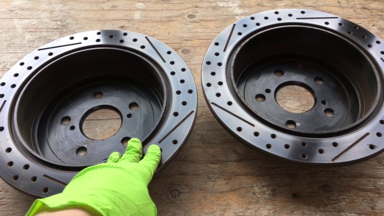 do drilled and slotted rotors make noise