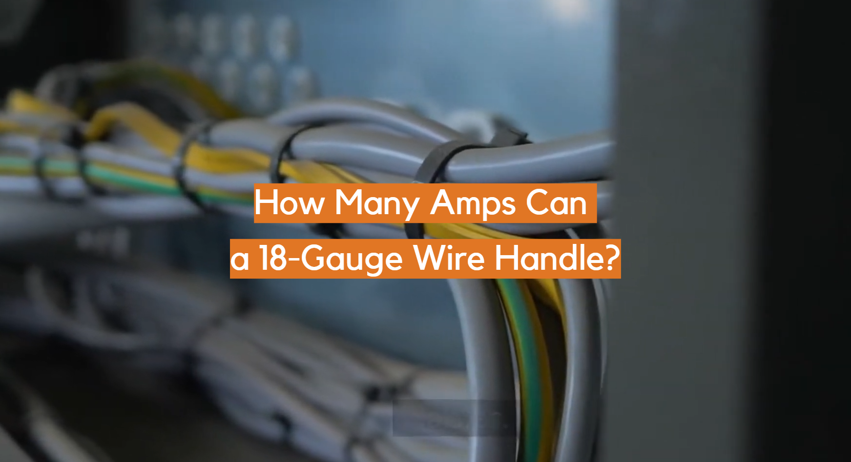 how many amps can gauge wire handle