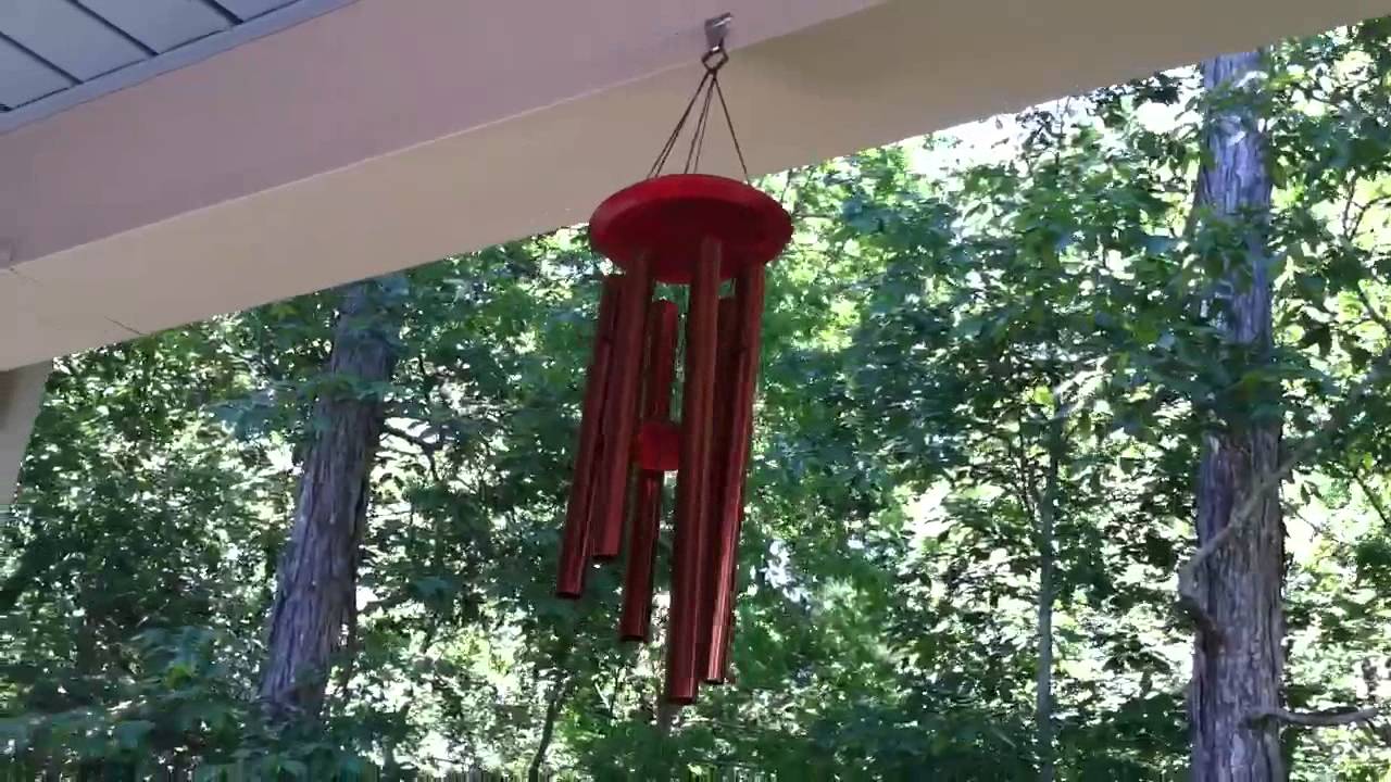 how to hang wind chimes without drilling
