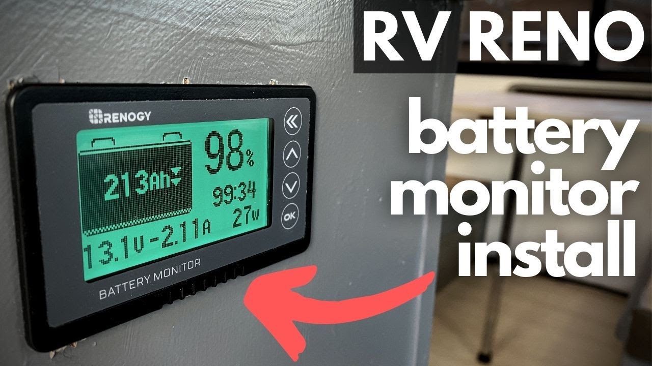 how to install rv battery monitor