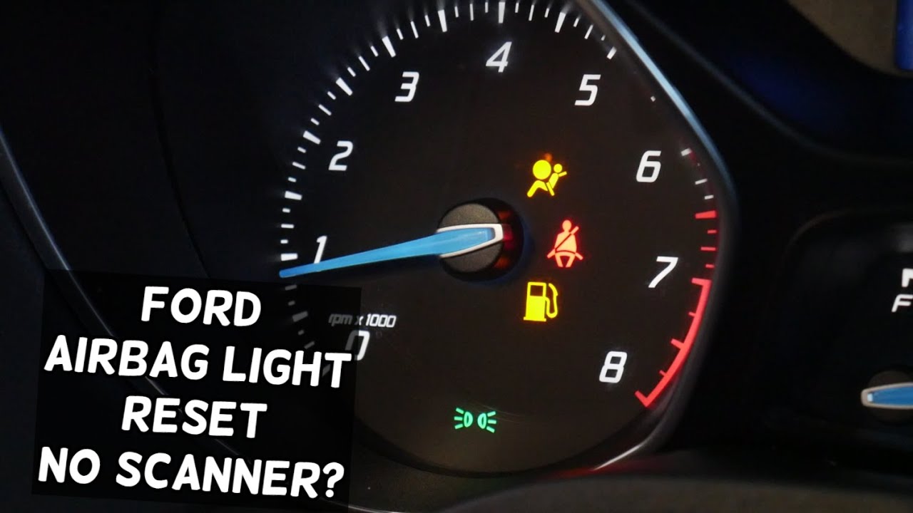 how to reset airbag light on ford f150