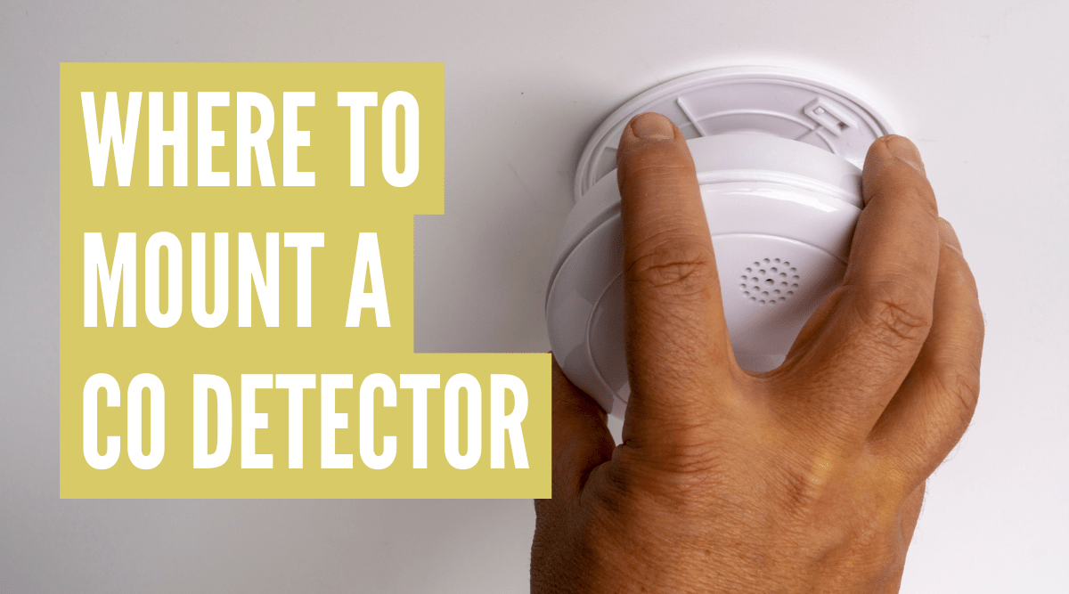 where to place carbon monoxide detector in rv